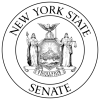 New York State logo on white